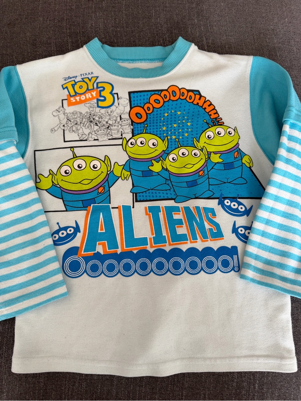 Toy Story Aliens Long Sleeve Kids Pajama